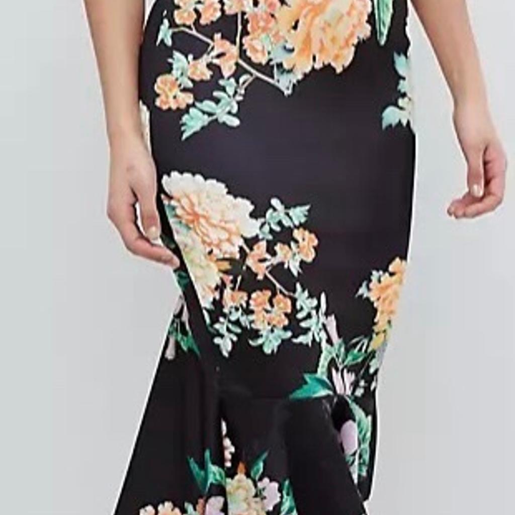 Size 8 Ladies Gorgeous Asos Black/Multi Floral Scuba Ruffle Cold Shoulder Pephem Midi Fashion Dress £9.99….Strood Collection or Post A/E…💕

Check out my other items…💕

Message me if wanting multi items save on postage….💕