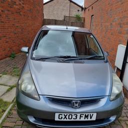 Honda Jazz Automatic Petrol car. Very good condition. Consume very less petrol. Electric windows and central locking. Long MOT until Nov 2024. Fully serviced. Offers are acceptavle. Collection only. If interested please contact on 07400542249.
