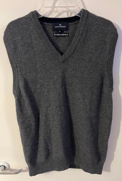 Buy & Sell South West London West Brompton - South West London - Photos for Blue Harbour Lambswool Vest Jumper