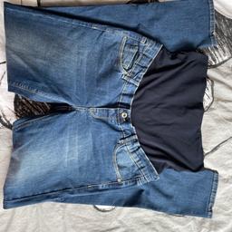 Noppies Damen Jeans OTB Skinny Tara Umstandsjeans, Größe 32, stone wash, neu
