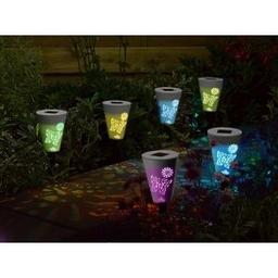 Silhouette Butterfly Stake - (6)

Pack of 6 silhouette butterfly stake lights. Perfect for gardens, patios & decking. Easy to use, simply push the spike into soft ground to place in position. They create a stunning effect when lit. Solar powered, charges in direct sunlight. Automatically illuminates at night. Includes rechargeable battery. Dual function – white & colour changing. PP & Steel. Each stake: H36 x W7.5cm.
Brand new
Available for collection Blackpool or postage