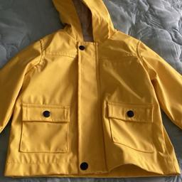 Baby boys rubberised coat 6/9 months great condition