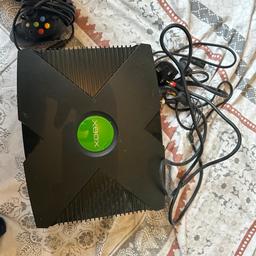 Original xbox comes with one controller 5 games and leads fully working and in good condition postage available at buyers expense any questions please ask £30