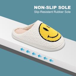 Unisex smiley slippers