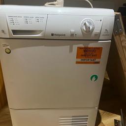 hotpoint tumble dryer.
working order
collection only
£80 no offers
