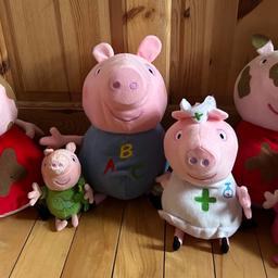 Large Bungle of Talking Peppa Pig & Talking George they are like new batteries in all except little Peppa, little George and one big Peppa collection from heckmondwike I’ve also got a large bungle of paw patrol large soft Toys on sale