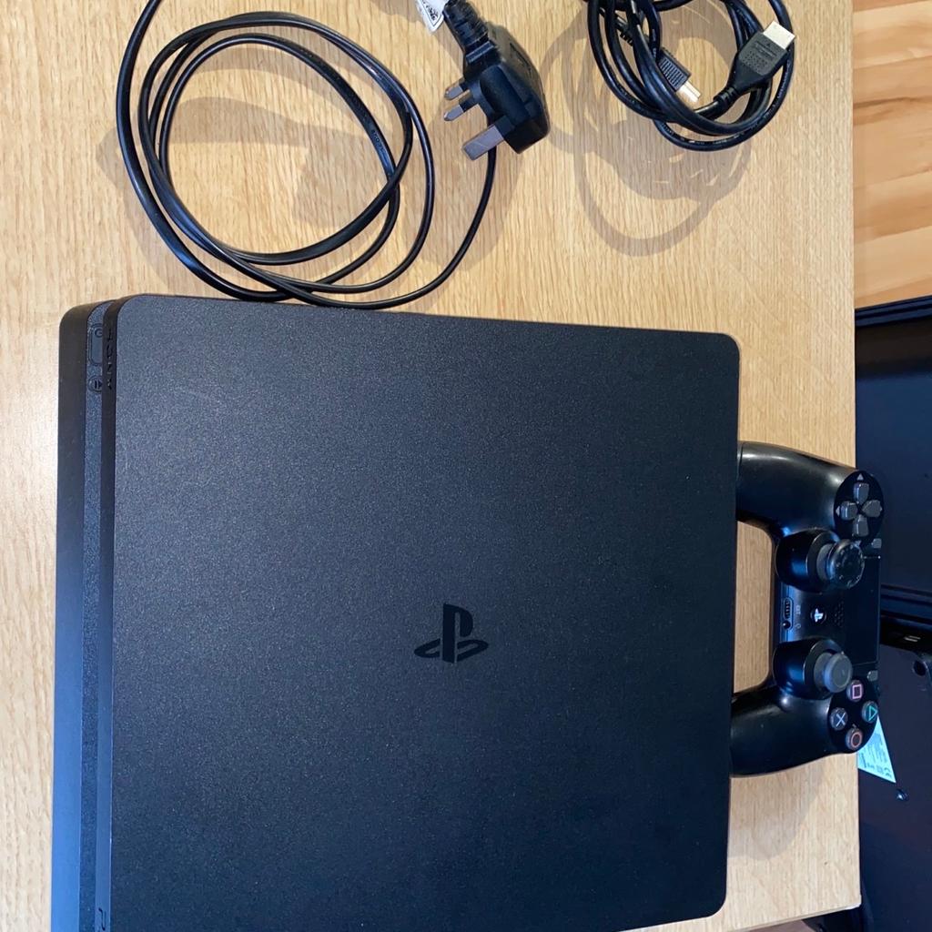 Brand new PlayStation 4 with a damaged controller