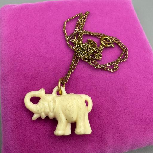 Buy & Sell West Midlands Birmingham - Photos for Sweet Vintage Celluloid Elephant Necklace