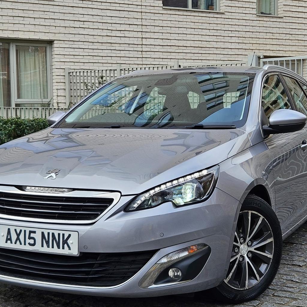 PEUGEOT 308 1.6 DIESEL ESTATE 120 BHP 6 SPEED MANUAL 2015 1 OWNER. EURO 6 ULEZ FREE £0 TAX FREE. SERVICE HISTORY. SAT mileage 141,735. FULL BLACK LEATHER. HEATED SEATS. PARKING SENSORS FRONT AND REAR. REVERSE CAMERA. CRUISE CONTROL. 4 ELECTRIC WINDOWS. ELECTRIC FOLDING MIRRORS. START STOP. AUTO LIGHT. DAYLIGHT. VERY ECONOMIC. DRIVES EXCELLENT. HPI CLEAR. 2 KEYS. REMOTE CENTRAL LOCKING. ALARM. AIRCON. CLIMATE CONTROL. MOT 16 JULY. NEW TURBO FITTED 2023. CLEAN INT AND OUT. PAS. ABS. ESP. CD. BLUETOOTH. DAB. USB. VERY GOOD CONDITION LONDON CHISWICK 07771179532 £3350