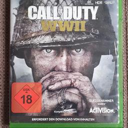 Call of Duty WWII befindet sich in einem sehr guten Zustand, CD hat keine Kratzer!