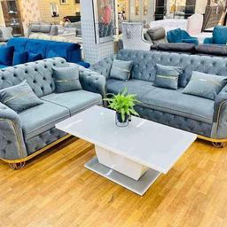 Unique Madrid sofa with 1 year replacement warranty. 

First check and then pay 

Dimensions:
3 seater: Length 205cm, Depth 95cm, Height 95cm

2 seater: 170cm, Depth 95cm, Height 95cm 

Cash On Delivery / Bank Transfer.

● High quality furniture available at factory price
● Sofa, Dining table sets
● Available in multiple color and fabrics
● Delivery around 2,3 days 
● Free home Delivery all over UK 
● We accept cash on delivery. 
●Feel free to discuss about anything related to your dream Furniture 
Inbox for Further details (07438091615).