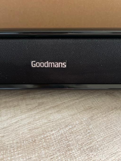 Buy & Sell Greater Manchester Stockport - Photos for Goodmans GDSB02BT20 Black Bluetooth soundbar