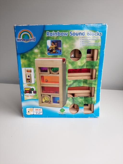 Buy & Sell Hertfordshire St. Albans - Photos for Wonderworld Rainbow sound blocks