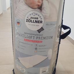 Julius Zöllner Reisebettmatratze Travelsoft Premium

der Bezug ist abnehmbar und bei 40°C im Schonwaschgang waschbar