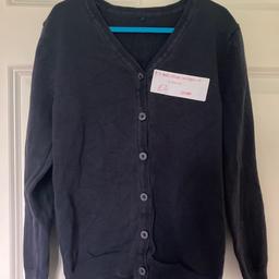 💥💥 OUR PRICE IS JUST £2 💥💥

Preloved girls school cardigan in navy

Age: 8-9 years
Brand: George 
Condition: like new hardly worn

All our preloved school uniform items have been washed in non bio, laundry cleanser & non bio napisan for peace of mind

Collection is available from the Bradford BD4/BD5 area off rooley lane (we have no shop)

Delivery available within reason for fuel costs

We do post if postage costs are paid For (we only send tracked/signed for)

No Shpock wallet sorry