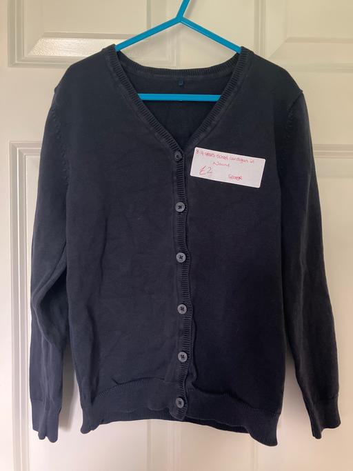 Buy & Sell West Yorkshire Bradford - Photos for School cardigan 8-9 years in navy £2