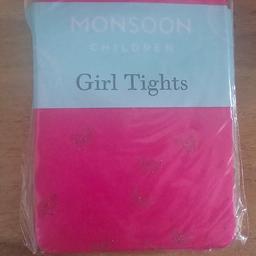 monsoon girls tights glitter butterfly design age 9/10 years .priced at £7.   I would like 3 no offers .collection ip3 or posting at your cost. pet n smoke-free home.