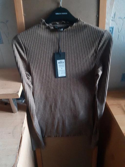 Buy & Sell Central London Millbank - Central London - Photos for Only Ribbed Top, Brown - Size XS