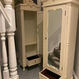 Beautiful antique single Shabby Chic wardrobes, used to have in daughters room but no longer need. One for £250. 
Collection only please, based in E4