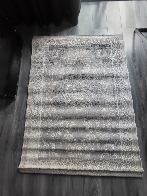 Buy & Sell Surrey Elmbridge - Photos for VINCI GREY RUG FROM NEXT - BRAND NEW / Size :