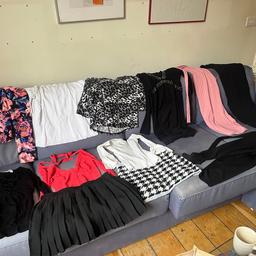 Bundle of women’s clothes 👗 
Mostly XS-S and a mix of Zara, Mango, H&M, Atmosphere, Bershka, Boohoo, Forever21, Urban outfitters, plus unbranded/others.

Coat, knitted dresses, skirts, jumpers, cashmere cardigan, hat, trousers, blazer, playsuit,etc

Individually listed on a Vinted if someone needs more info / photos

Pick up near Waterloo, SE1