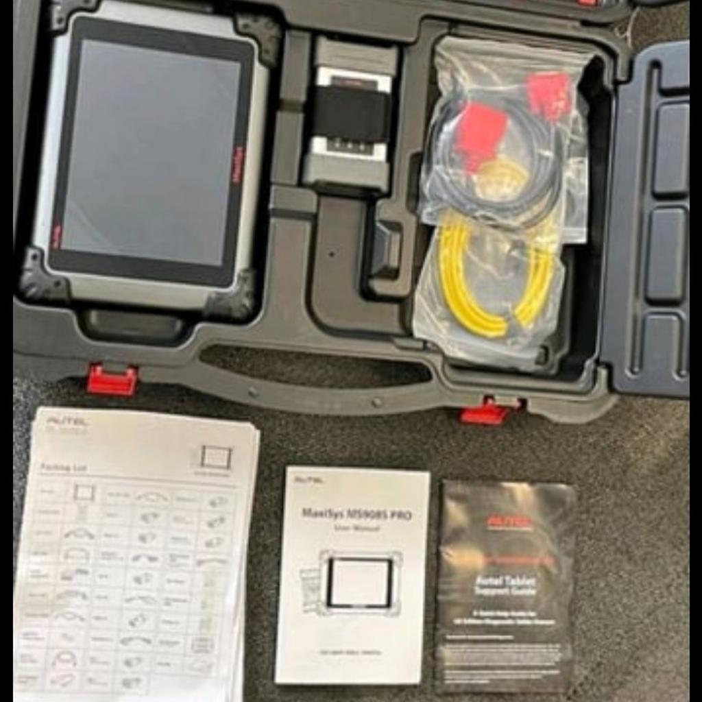 autel 908pro uk registered come with all connectors booklet used in vgc will do cars up to 2021 and 2022 can be updated at cost if necessary no time wasters cash on collection only no postage NO PAYPAL or emails scammers don't even try will not be entertained thank-you