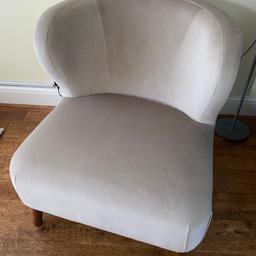 Purchased £149 Dunelm
Soft upholstery 
Solid wooden legs