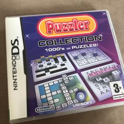 Nintendo DS Puzzler Collection Game 1000’s of puzzles