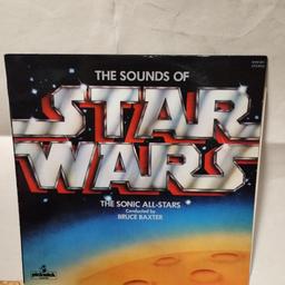 star wars vinyl LP. the sonic all stars by Bruce Baxter in good condition .collect only