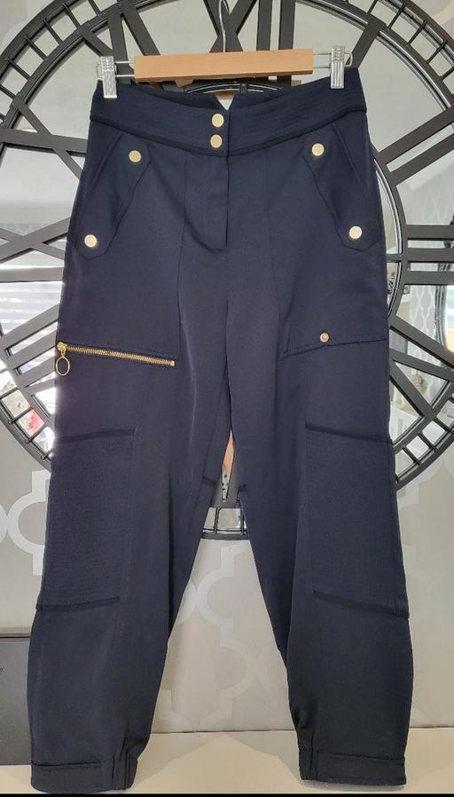 Buy & Sell Surrey Elmbridge - Photos for Harrods ME+EM Womens Collection Navy Silk Tro