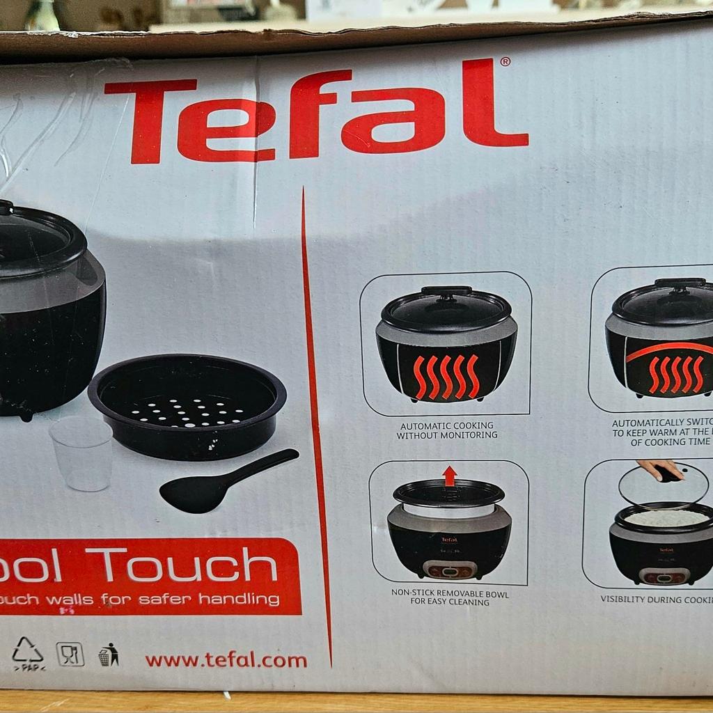 Tefal rice cooker new never used. Unwanted gift. Collection only no offers
