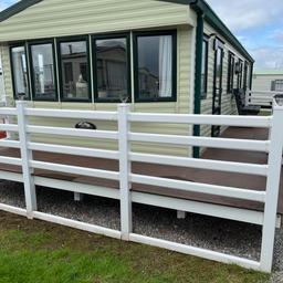 Willerby Westmorland beautiful 2 bed double glazed and central heated electric fire in lounge new carpets and Lino through out everything to be included in the sale e.g tvs,washing machine,dryer,freezer,plus lots more large decking to front and side sited on the beautiful sandy beaches kilnsea site cheap ground rent clubhouse with entertainment brand new swimming pool and sauna direct access to the beach also pet friendly