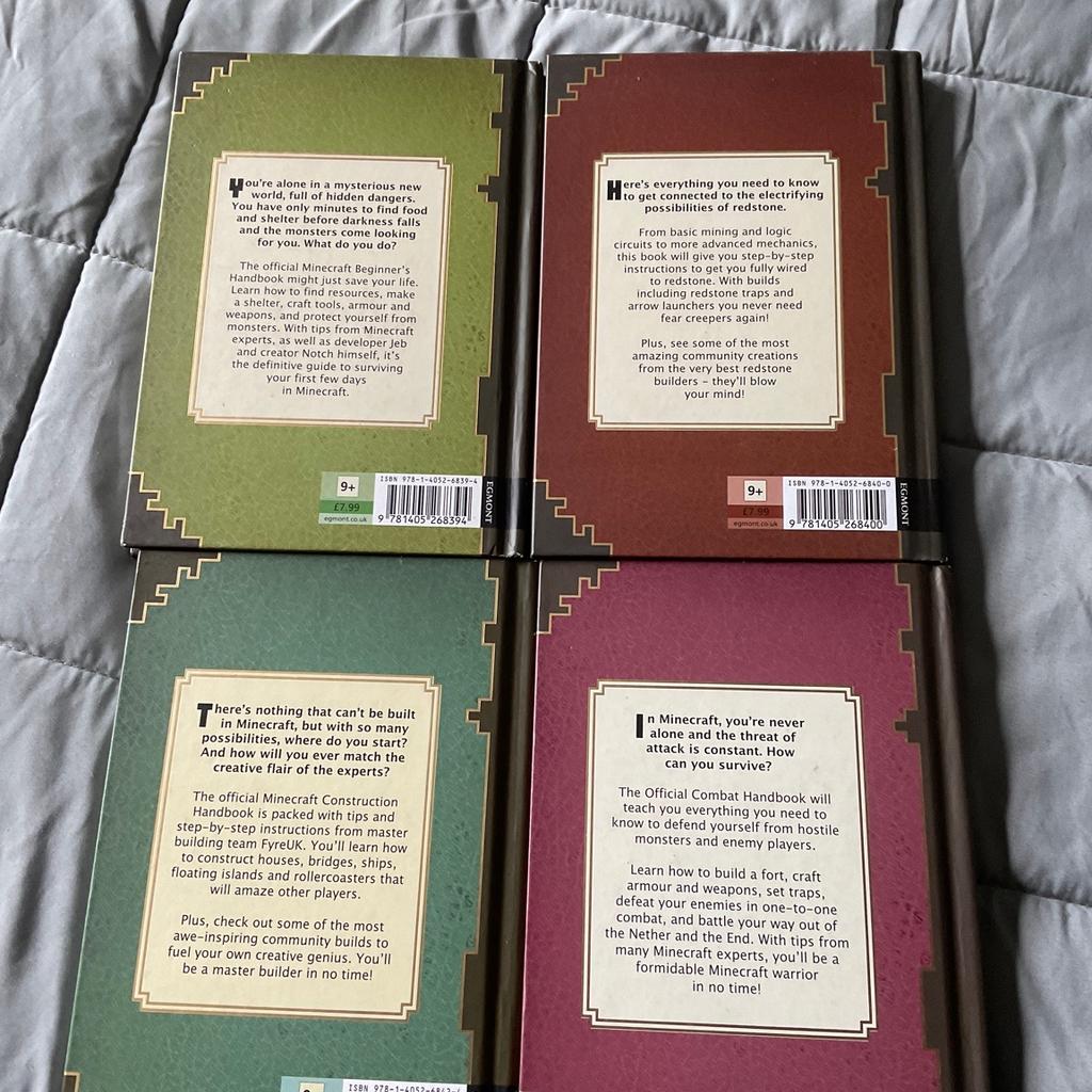 4 books great used condition