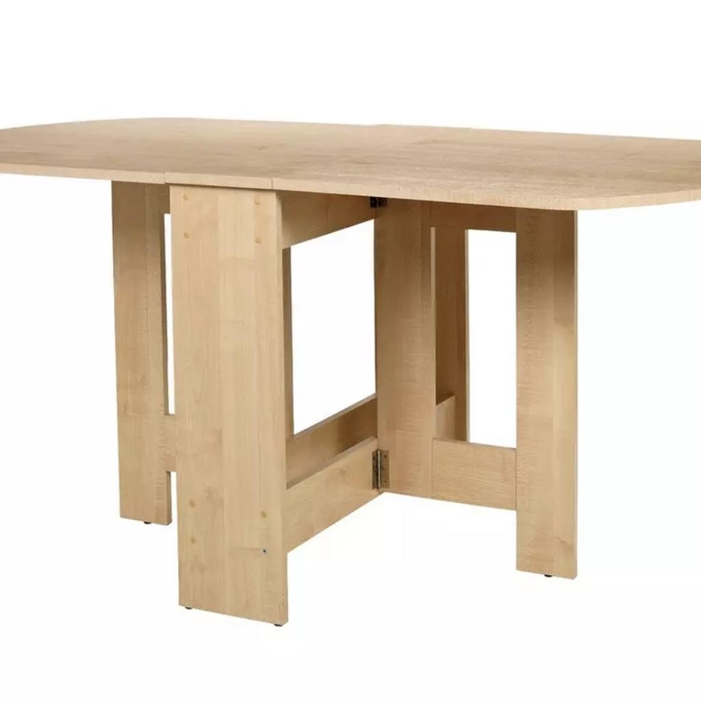 🔹️Extending 4-6seater dining table-light oak effect

🔹️New, flat pack

🔹️Table size: H75, L100, W80cm

🔹️Size of table extended: L163cm