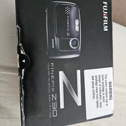 in original box eith all leads, instructions and charger this fantastic Fujifilm finepix Z30 Camera.