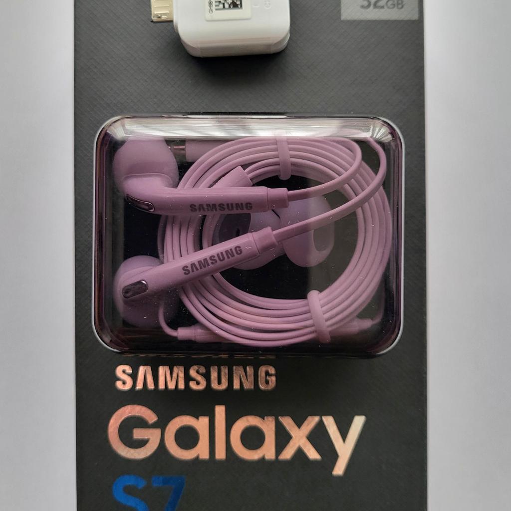 Samsung Galaxy S7 in einem sehr guten Zustand zu verkaufen. Android Version 9. Kopfhörer noch nie benutzt. Ladekabel und USB-Konnektor inklusive.