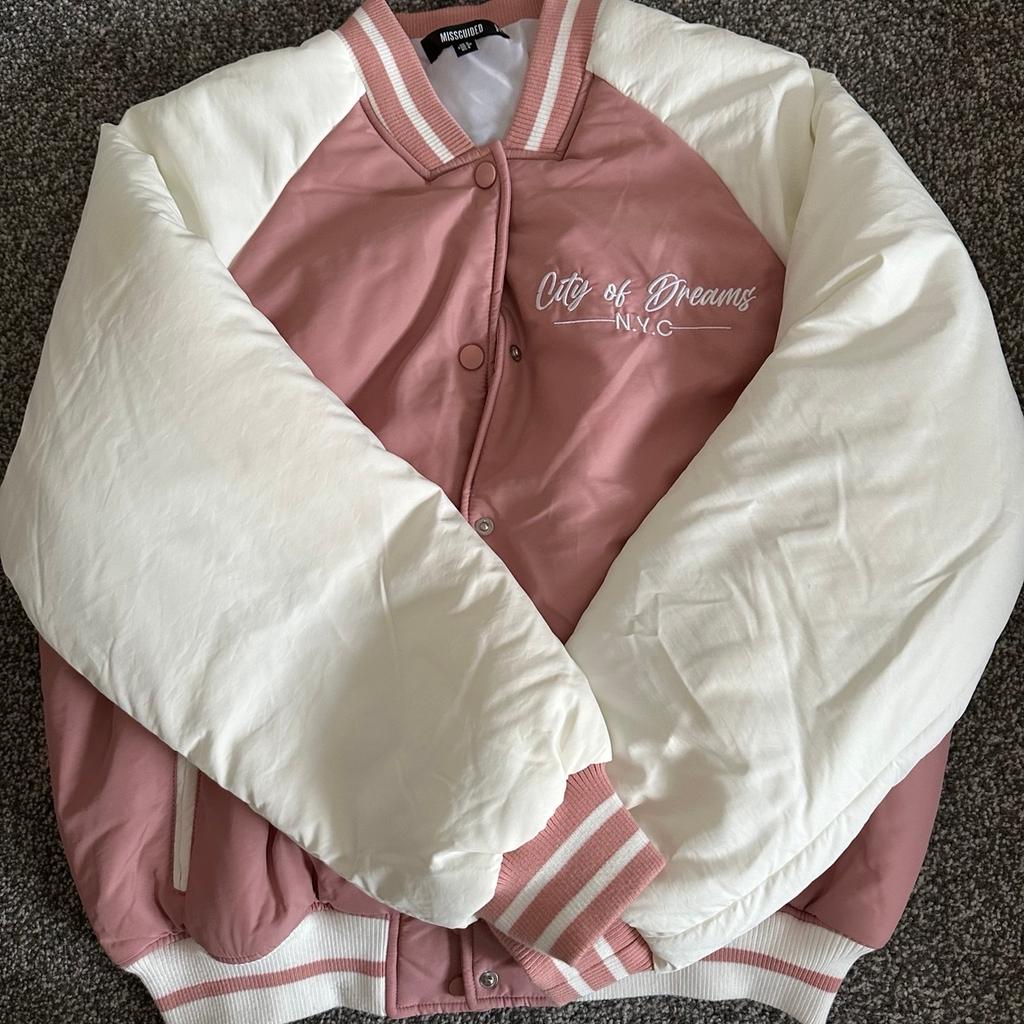 Missguided Bomber Jacket, only worn a couple of times, open to offers