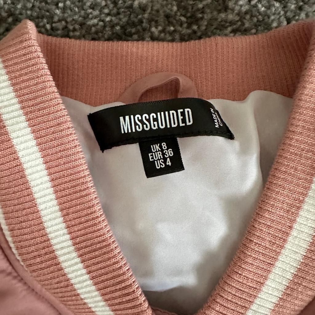 Missguided Bomber Jacket, only worn a couple of times, open to offers