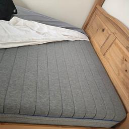 Double Bed & Multi Zone Mattress.

Spotless, like new. Always had a waterproof protector on it.

This is a spare bed that has been used twice.

Mattress alone cost £300