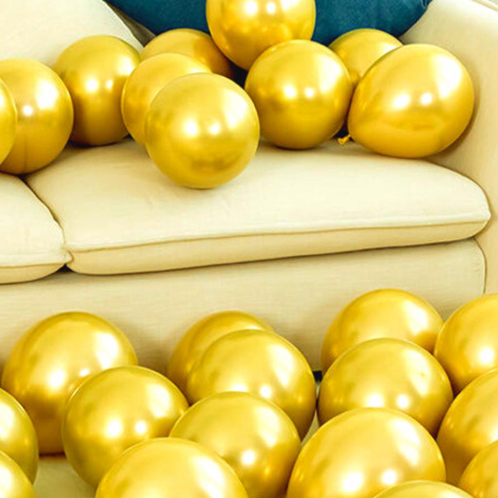 Description: Make every birthday a memorable one with our complete decoration box! From vibrant double-stuffed balloons to dazzling foil curtains, create the ultimate birthday bash that will leave everyone in awe. Let the festivities begin with our all-in-one party solution!

Inside Each box;

🎈 30 x Double-stuffed balloons
🎈 20 x Metallic gold balloons
🎈 5 x Confetti balloons
🎈 5 x Heart-shaped foil balloons (Gold)
🎈 5 x Heart-shaped foil balloons (Red)
❤️ 1 x Large Love Sign Balloon (Red)
🎈 1 x Balloon Tying Tool
🎀 1 x Decoration Strip
🎀 1 x Gold Ribbon
🟠 1 x Roll of Glue Dots (100)
✨ 1 x Sequin Table Runner (for dinner)
🎉 2 x Foil curtains
💡 2 x LED String lights
🌹 3 Shades of Silk Rose Petals (500 in Total) [Red, Burgundy, Gold]

These items are carefully selected to help you create stunning decorations for various occasions, from romantic date nights to birthday parties and more!