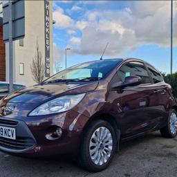 2009 Ford ka 1.2 zetec
Mot till feb 2025
Only £35 yr tax
Really low miles only 35,000
FSH
2 keys
Very clean inside and out
Just had new shocks and springs top mounts and drop links
Very well looked after only selling as need bigger car now
Based in hinckley
Viewing welcome