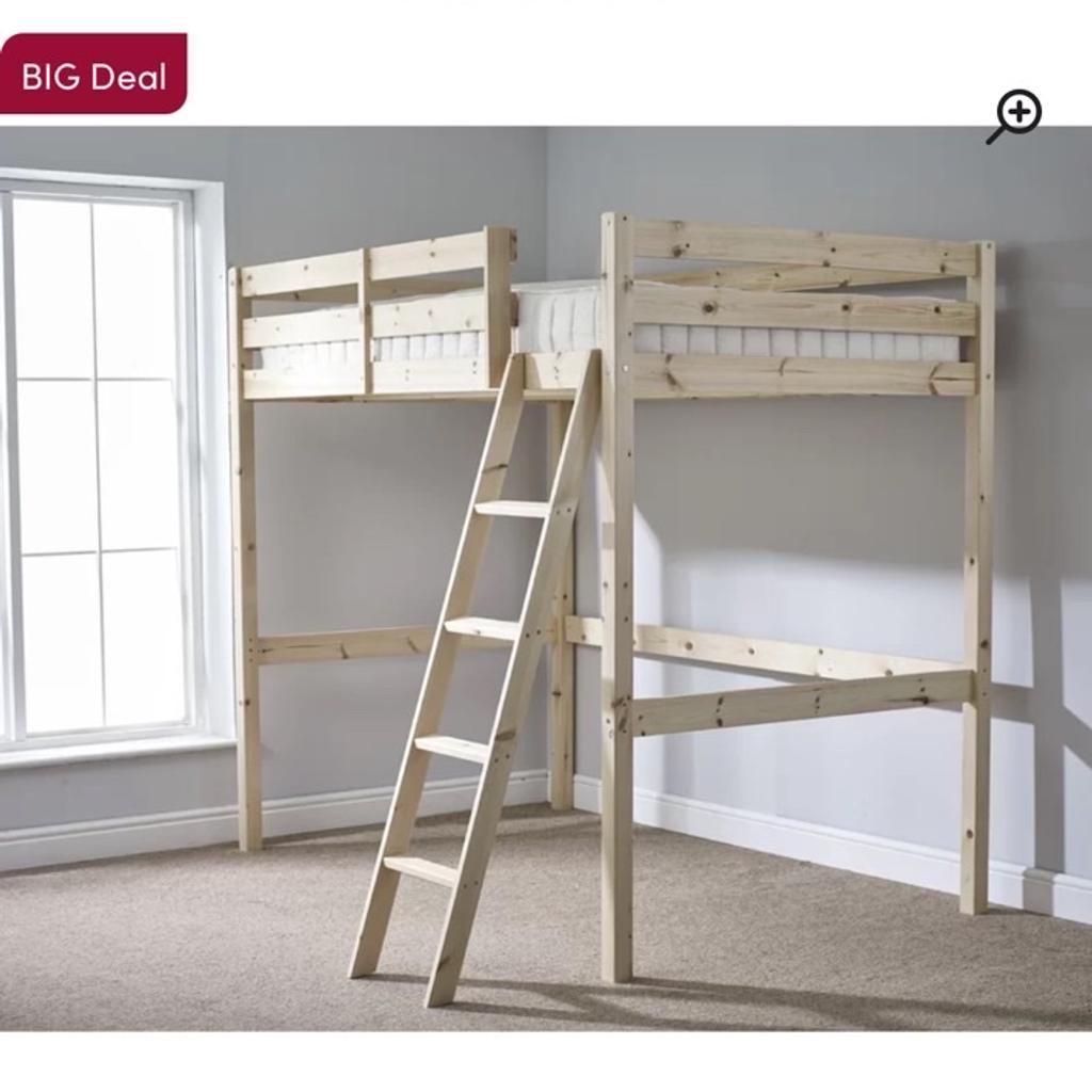 High sleeper double bed
Good condition, collection only