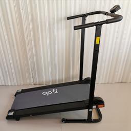 🔹️Non-motorised treadmill

🔹️Ex display

🔹️Console feedback including: speed, distance, time, calorie and scan

🔹️Folds for storage

🔹️Transportation wheels

🔹️Size H120, W60, D120
