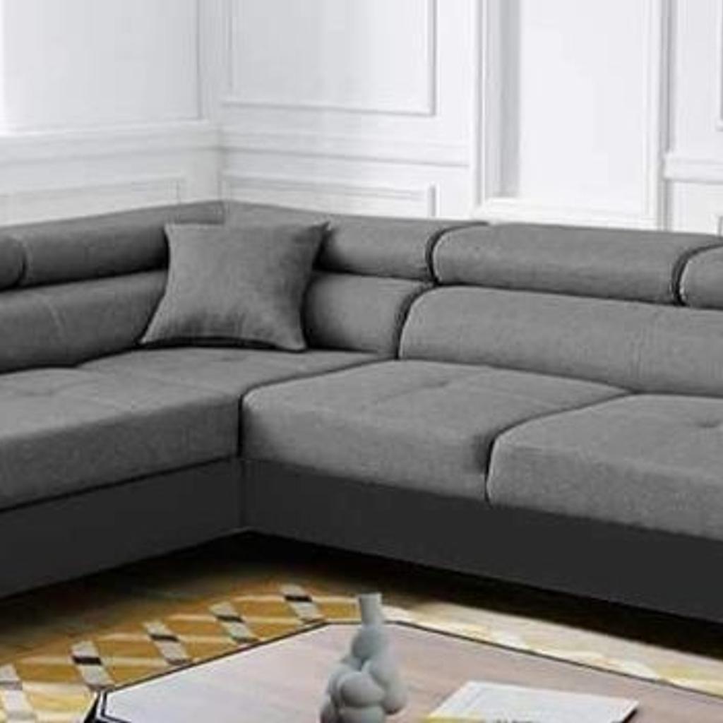 This spacious corner sofa is perfect for large families or even couples and individuals
that just like stretching out on the sofa!

Available in Black / Grey.

Sofa Registered Name :
 Anton Sofa Bed®

sofa type :
 L shape-corner

Condition :
 New

Material :
 Fabric

Colors :
 Black and Grey

Dimensions:

Length: 275cm by 202cm
Height: 70cm

Payment method :

 Cash on delivery
Warranty type:

 1 year warranty
Delivery time :

 Next Day Delivery Available
Return and Exchange:

For more info please contact us on our WhatsApp (07438091615).