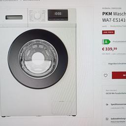 Neuer Waschvollautomat Marke PKM für 300 Euro.Siehe Bilder.Abholung in Mannheim Feudenheim. Kann auch geliefert und angeschloßen werden gegen Aufpreis.