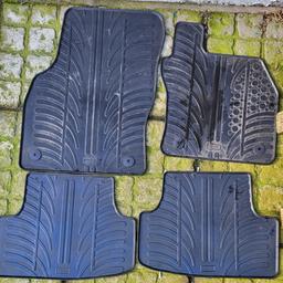 Original seat leon estate 2018 rubber mats. Good condition. Collection is s35 or can deliver within a reasonable distance.
