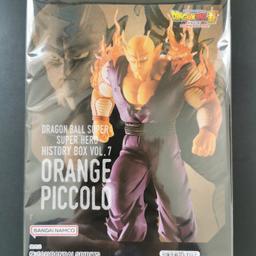Dragon Ball Super Super Hero History Box Orange Piccolo Figure 14 CM. Original from Japan and boxed.
