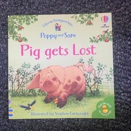 Pig Gets Lost book

Poor Curly, he's always getting lost! Explore Apple Tree Farm as Poppy and Sam look everywhere for Curly the pig. Young children will love finding out what happens in this charming short story, specially written for new readers.

Brand new 
From smoke free home

Available for collection Blackpool or postage