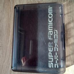 Japan Super Nintendo / SFC Super Famicom plastic case for cartridge game, sold in Japan only, well-used, postage and shipping +5.00, buyer pays Paypal fee