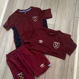 West Ham T-Shirt x 2

West Ham Short x 1

N9 Collection